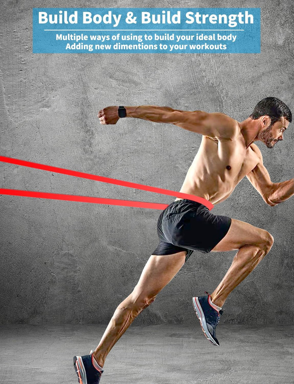 Pull Up Bands, Bandas de resistencia, Pull Up Assistance Bands Set para hombres y mujeres, Bandas de ejercicio para entrenar, Estiramiento corporal, Fisioterapia, Entrenamiento muscular